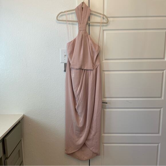 Shona Joy Core Knot Draped Dress - Picture 3 of 7